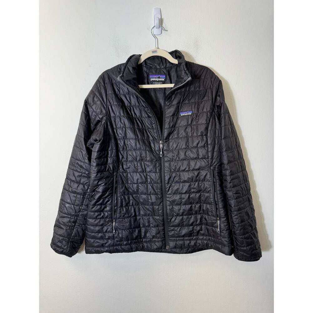 Patagonia Black Puffer Coat Sz XL